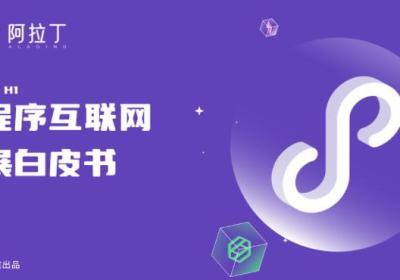 阿拉丁发布2022年H1小程序发展白皮书八成企业多平台布局