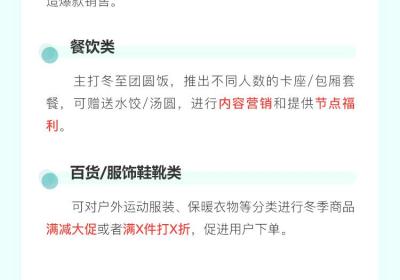营销活动必备！商城小程序商家12月营销日历